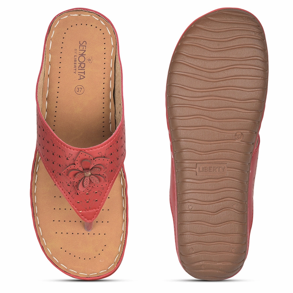 Senorita Casual Cherry Slipper For Women LAF-756 By Liberty
