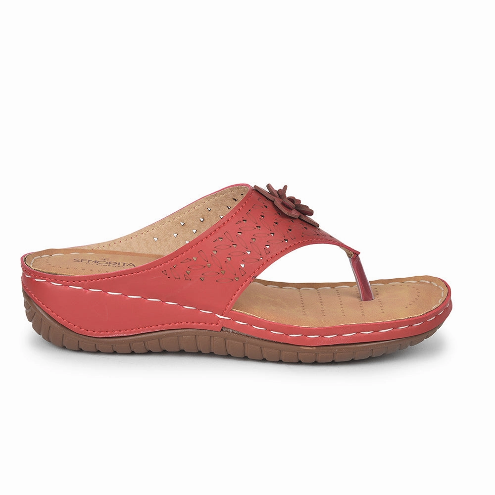 Senorita Casual Cherry Slipper For Women LAF-756 By Liberty