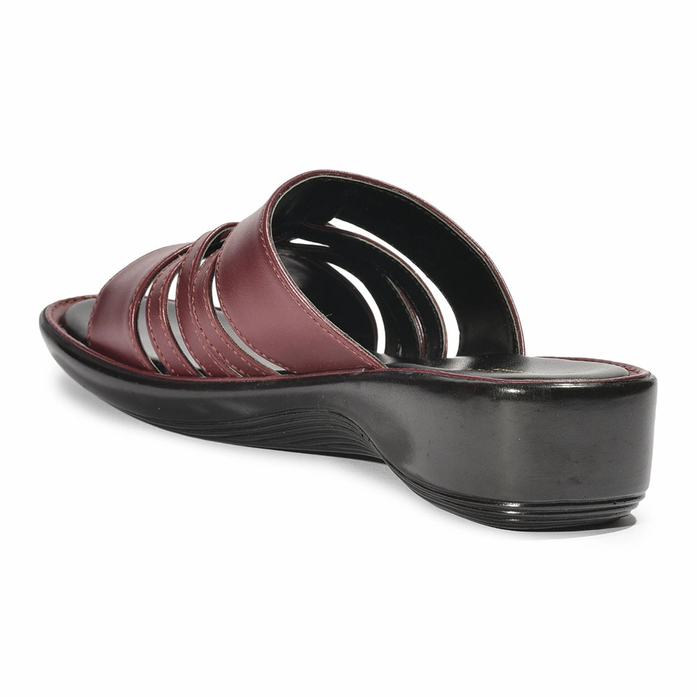 Senorita Casual (Cherry) Slippers For Ladies DZL-809 By Liberty