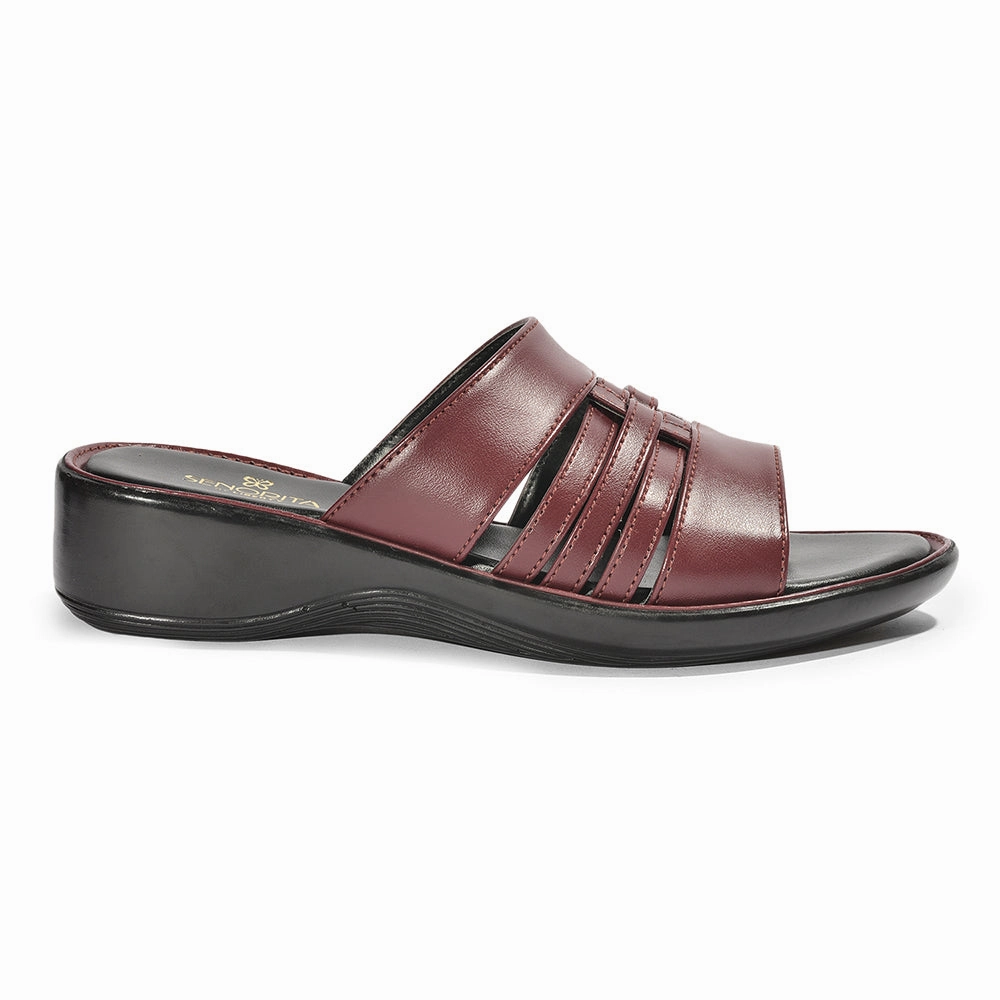 Senorita Casual (Cherry) Slippers For Ladies DZL-809 By Liberty