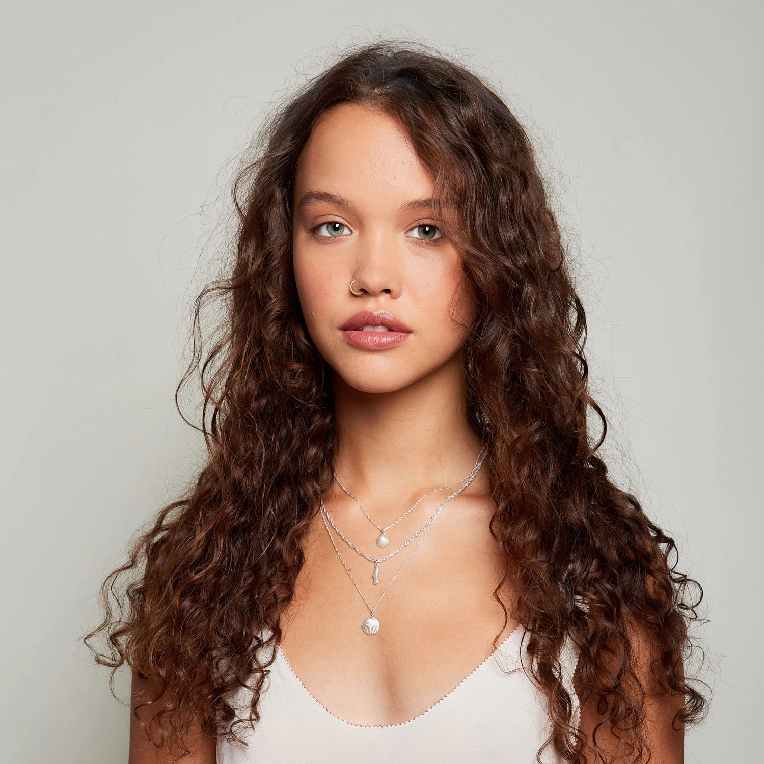 Shell Necklace Combo in Sterling Silver