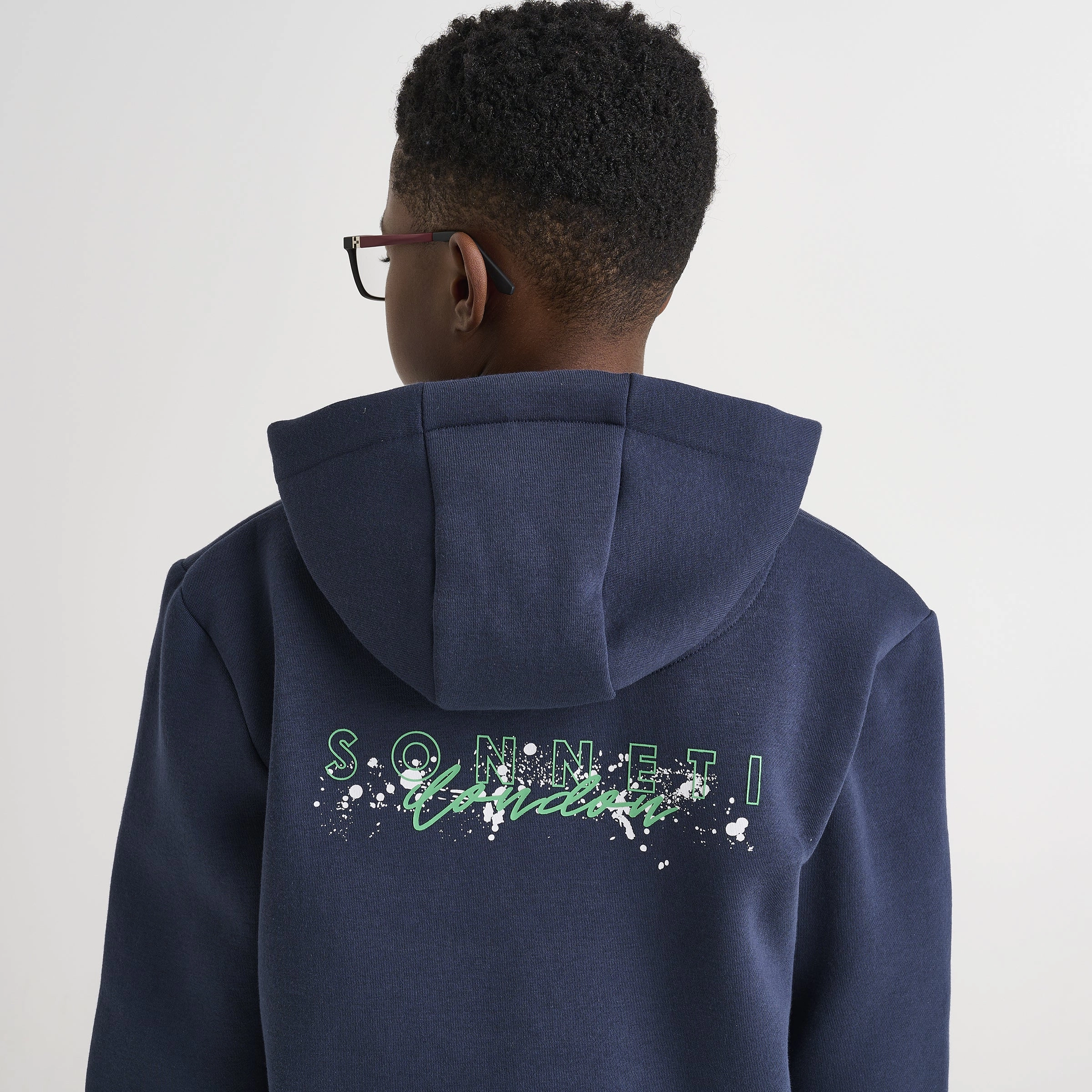 Sonneti Juniors' Stack Hoodie / Grey