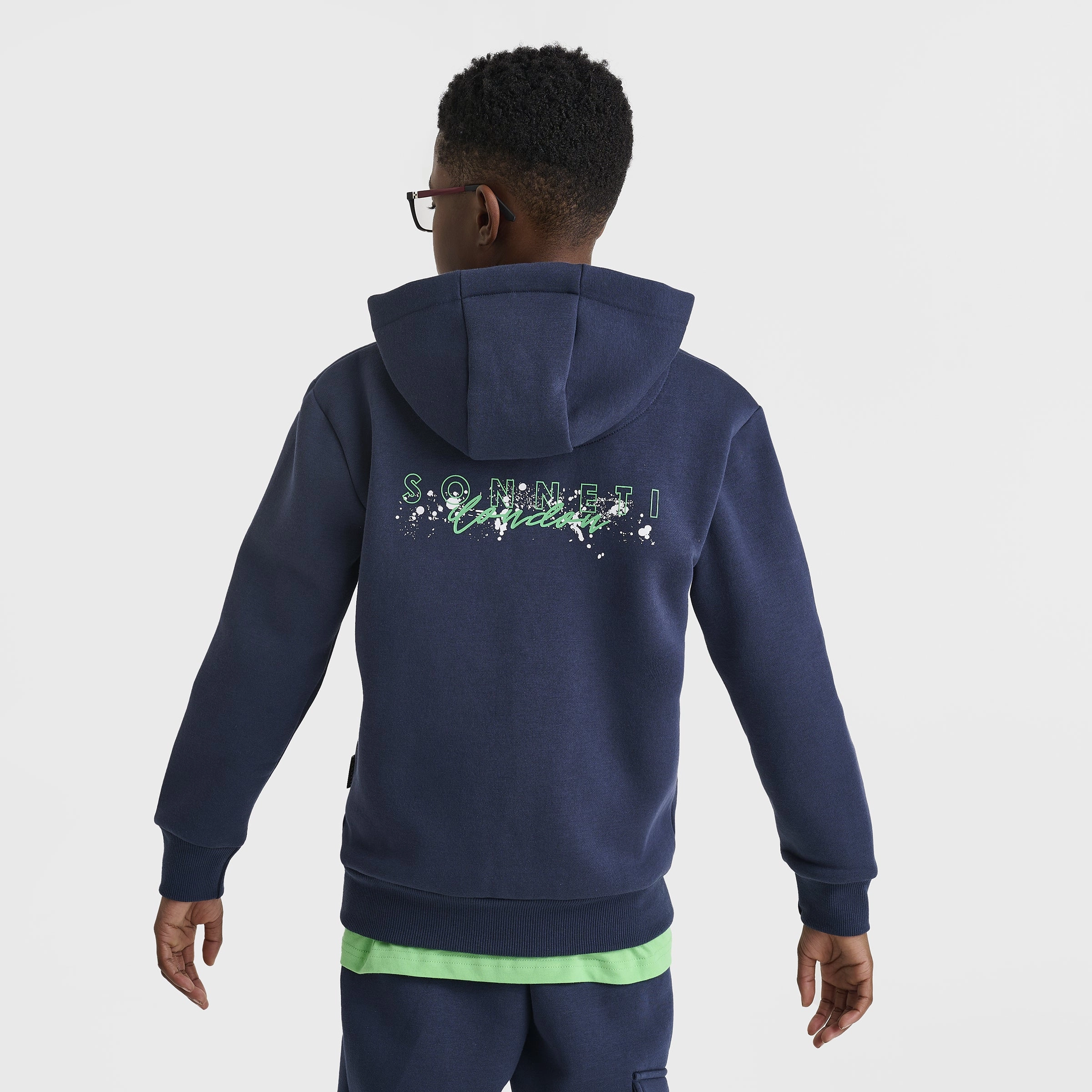 Sonneti Juniors' Stack Hoodie / Grey