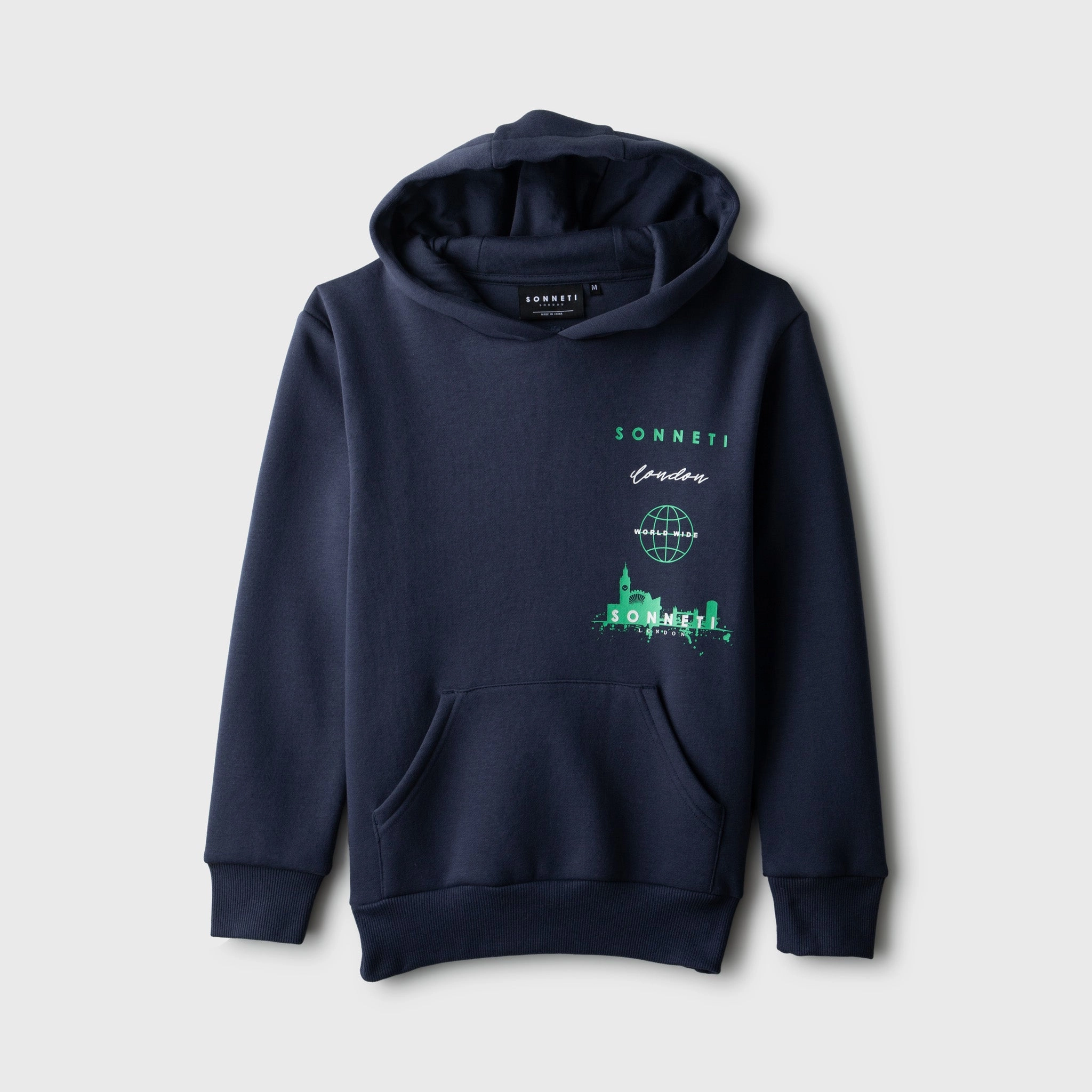 Sonneti Juniors' Stack Hoodie / Grey