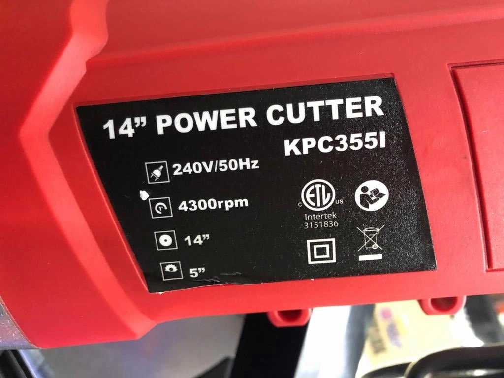 Steel Force 14" 2300W  Power Angle Cutter without Saw Blade | Model : KPC355I