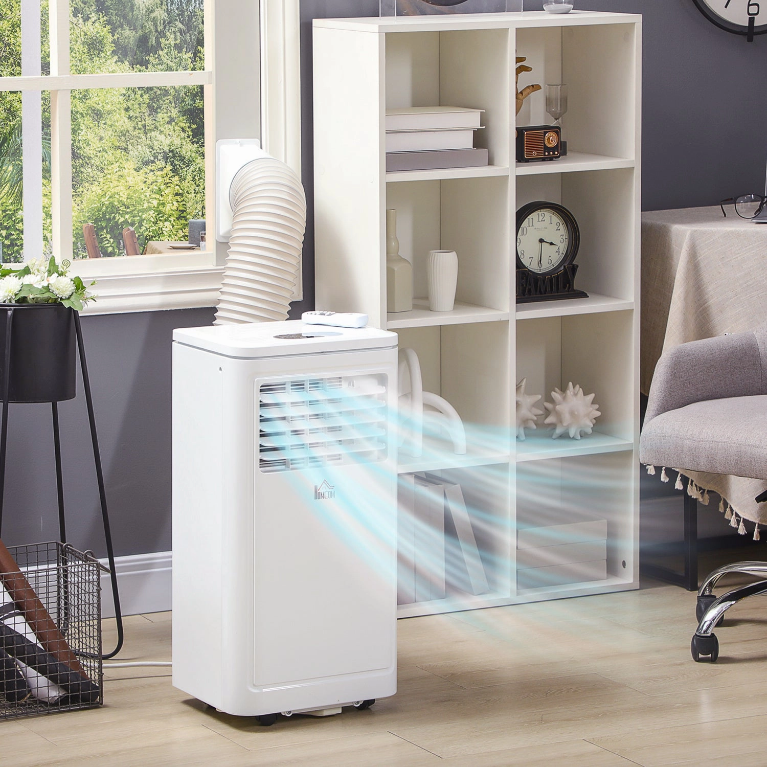 Streamdale 8,000 BTU Portable Air Conditioner Evaporative Cooler, White