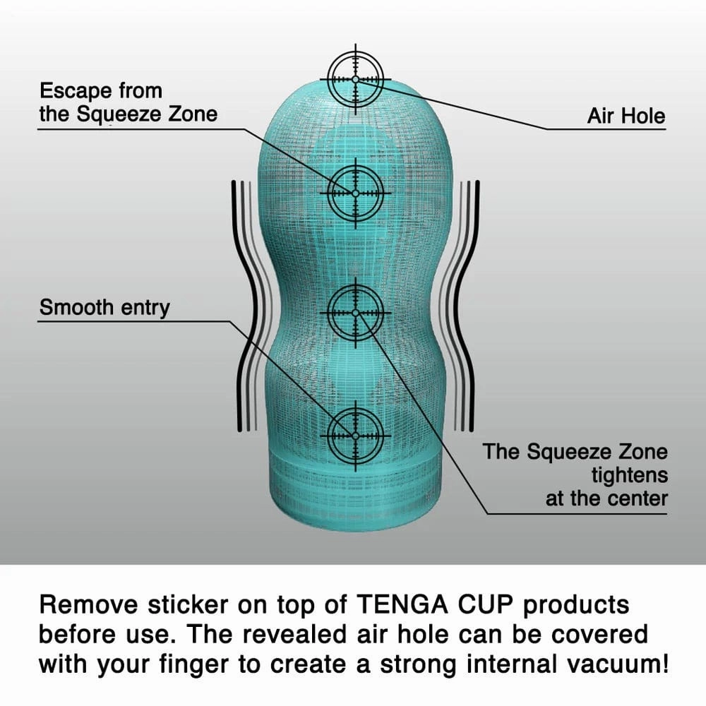 Tenga - Xtra Gentle Air Cushion Cup Masturbator Soft