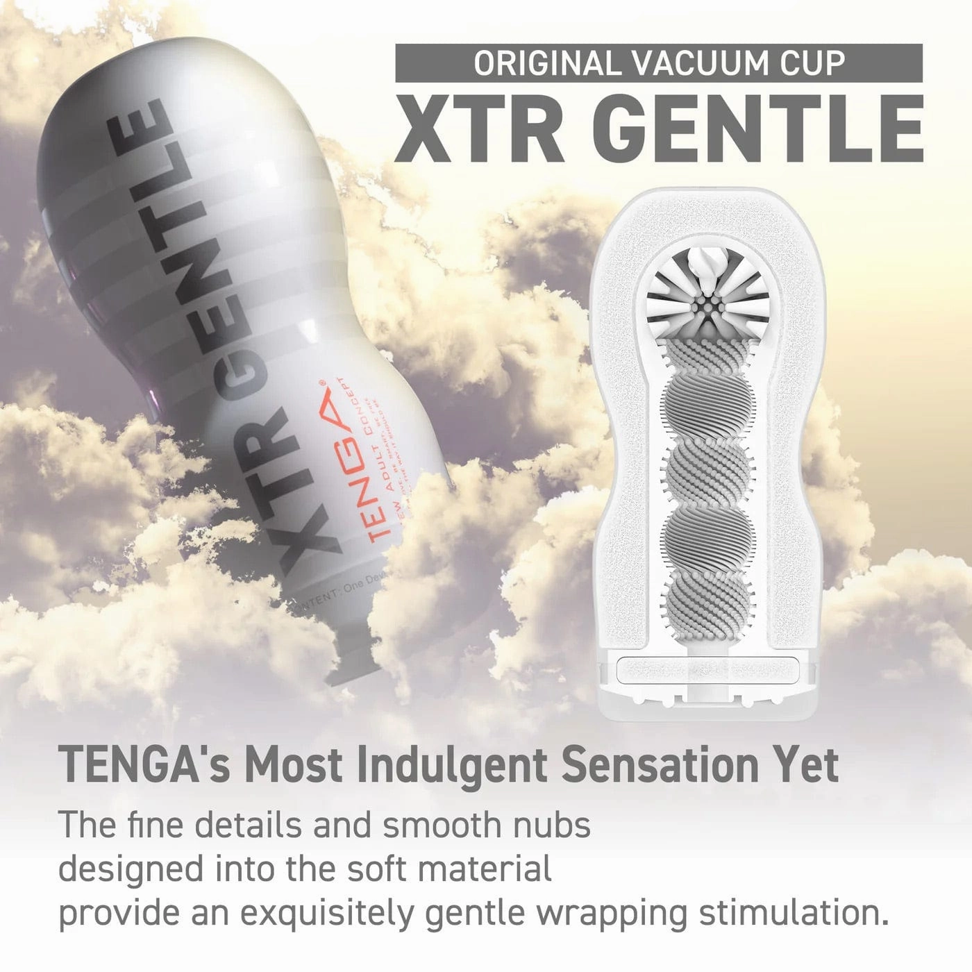 Tenga - Xtra Gentle Air Cushion Cup Masturbator Soft