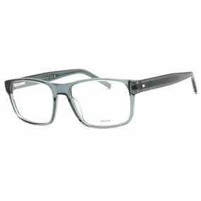 Tommy Hilfiger Men's Eyeglasses - Grey Full Rim Frame, 55 mm | TH 1989 0KB7 00