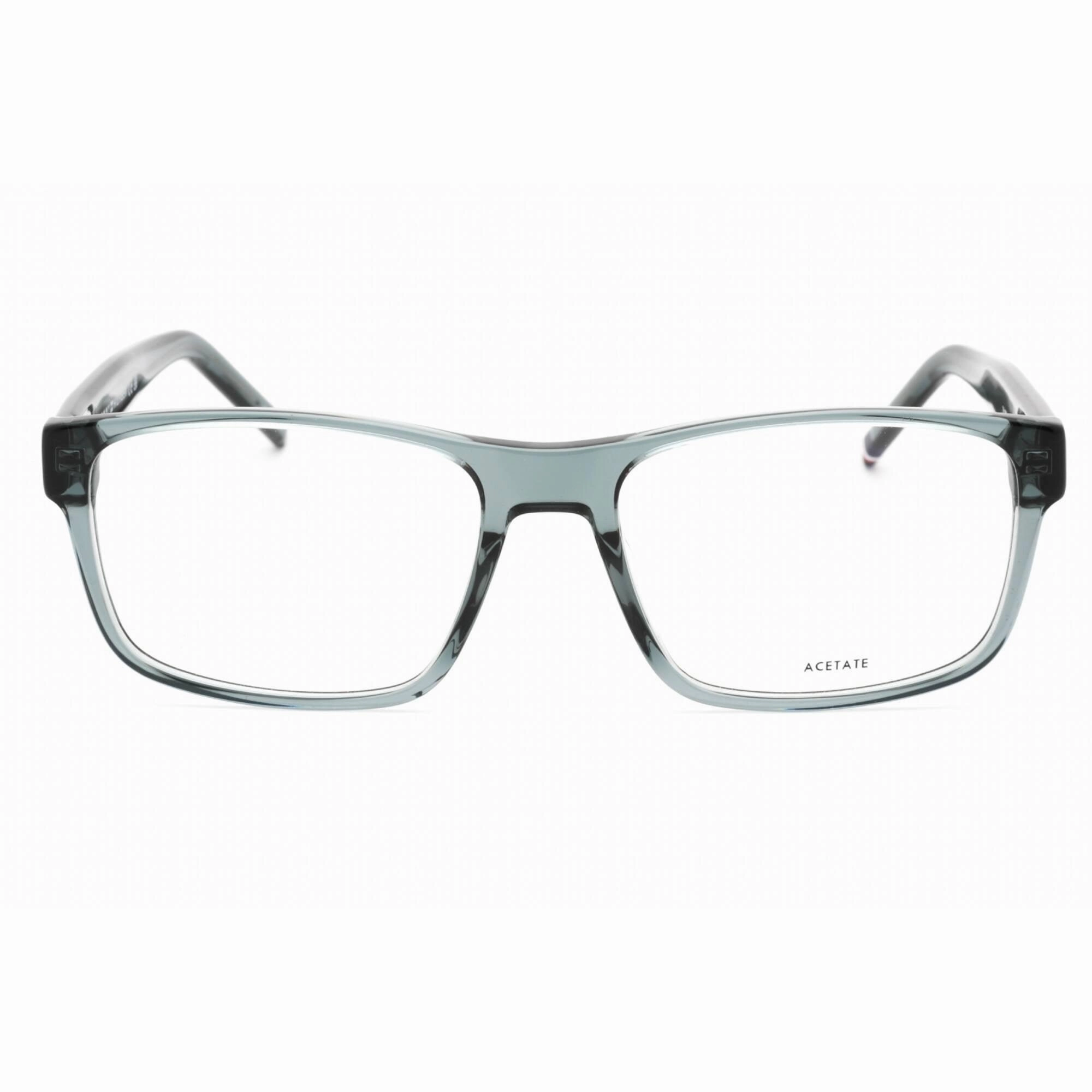 Tommy Hilfiger Men's Eyeglasses - Grey Full Rim Frame, 55 mm | TH 1989 0KB7 00