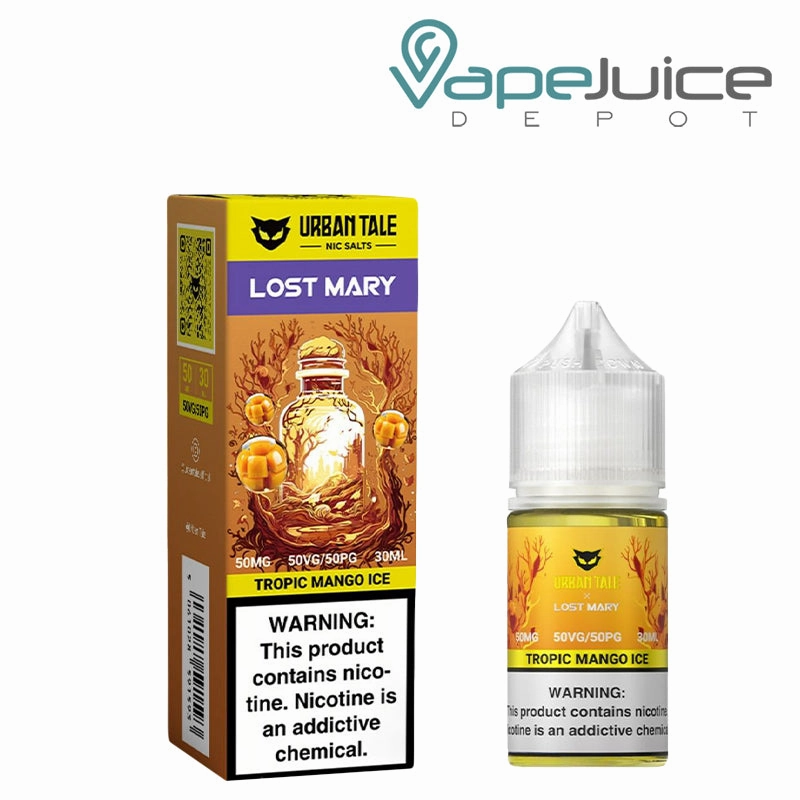 Tropical Mango ice Urban Tale x Lost Mary Salt 30ml