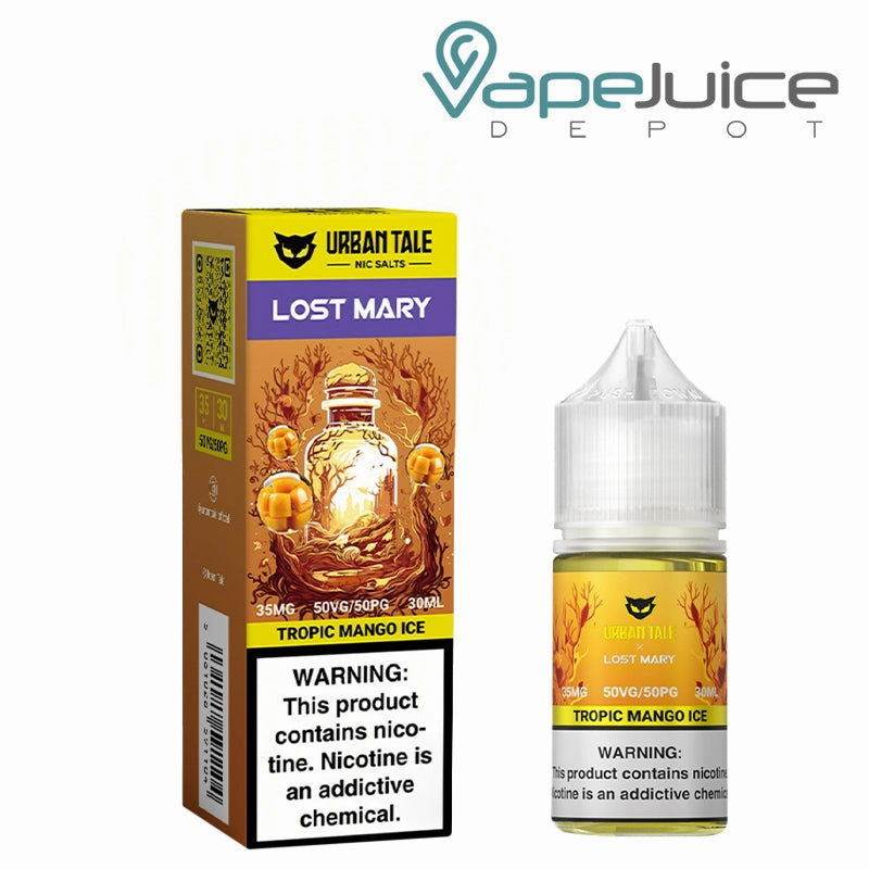Tropical Mango ice Urban Tale x Lost Mary Salt 30ml