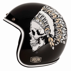 Urban Open Face Helmet Tracer Indian