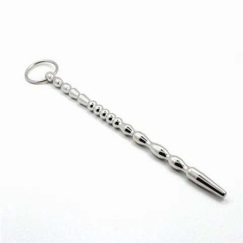 Urethral Sound - Danny 1 - Wave, Ball, Wave 8" Sound penis plug