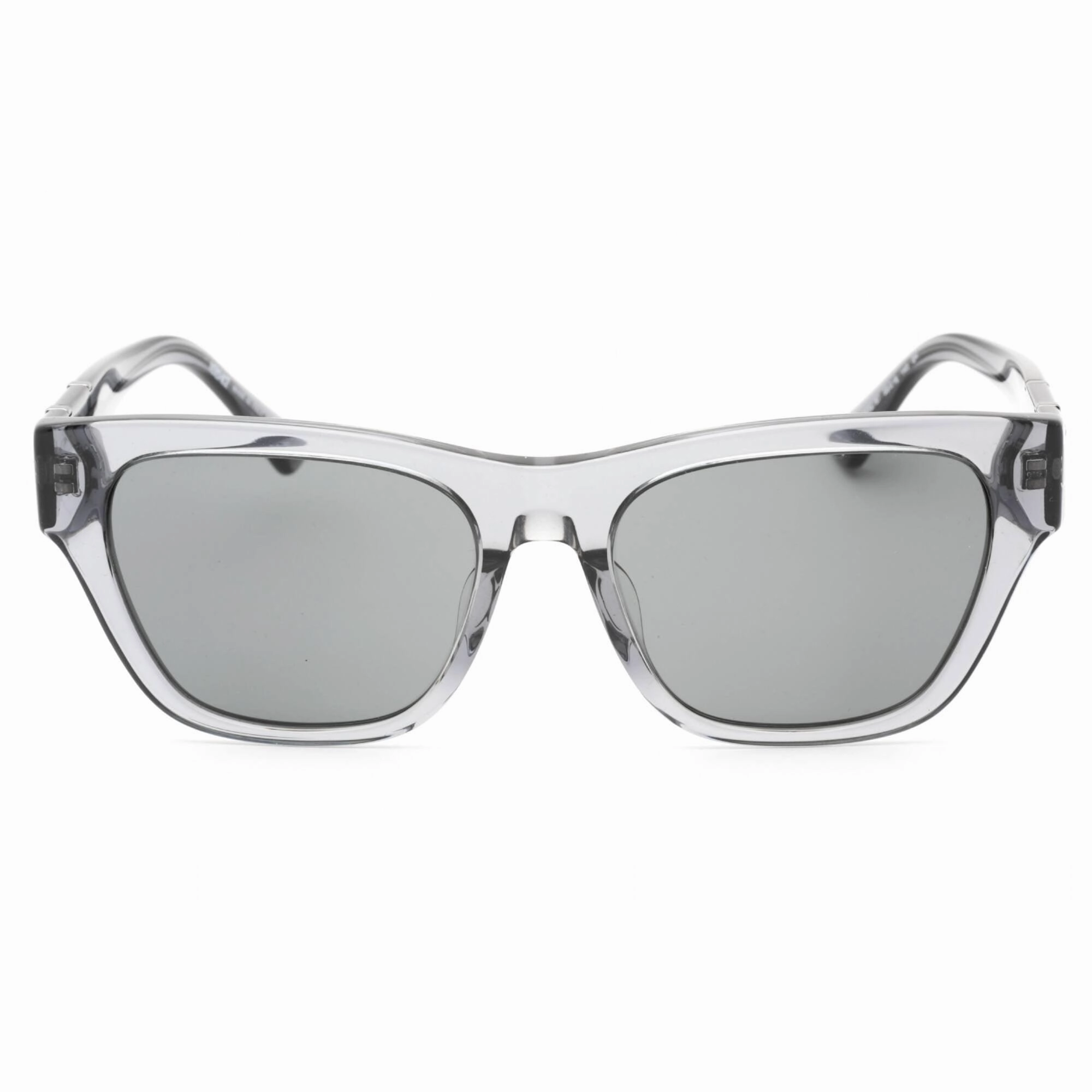Versace Men's Sunglasses - Grey Transparent Frame Dark Grey Lens | 0VE4457F 543287