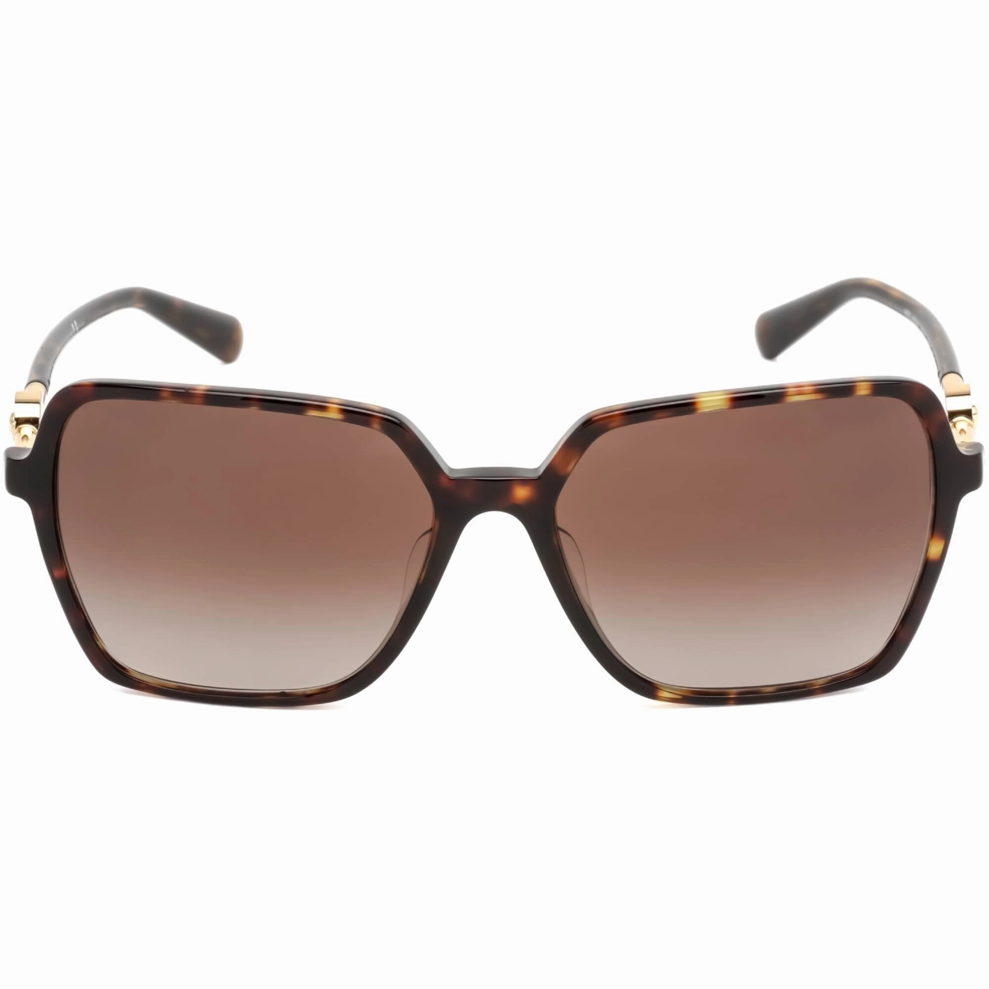Versace Men's Sunglasses - Havana Square Full Rim Frame Brown Lens | VE4396F 108/13