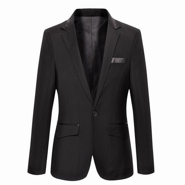 West Louis™ Casual Solid Color Masculine Blazer