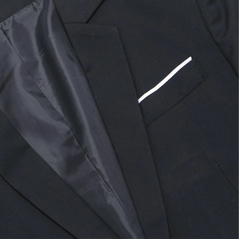 West Louis™ Casual Solid Color Masculine Blazer