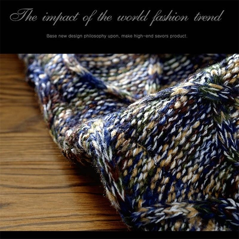 West Louis™ Knitwear Casual Autumn Sweater