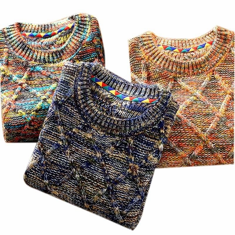 West Louis™ Knitwear Casual Autumn Sweater