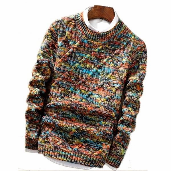 West Louis™ Knitwear Casual Autumn Sweater