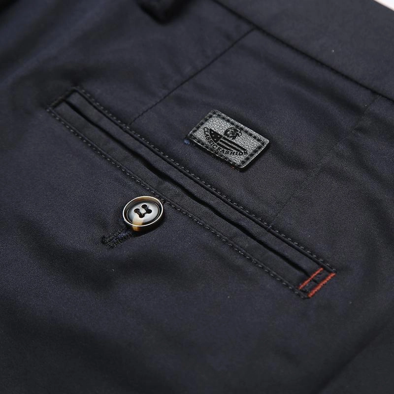 West Louis™ Straight Cotton Business Pants
