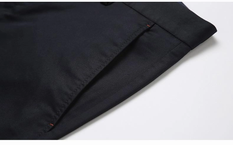 West Louis™ Straight Cotton Business Pants