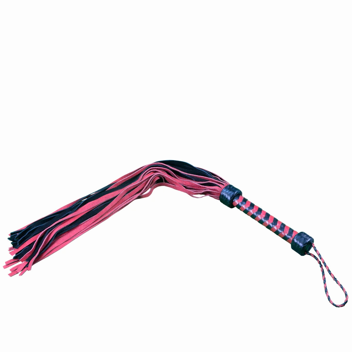 Whip - Leather 30" Suede 36 Tail Flogger