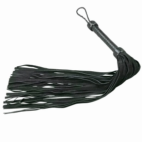 Whip - Leather 30" Suede 36 Tail Flogger