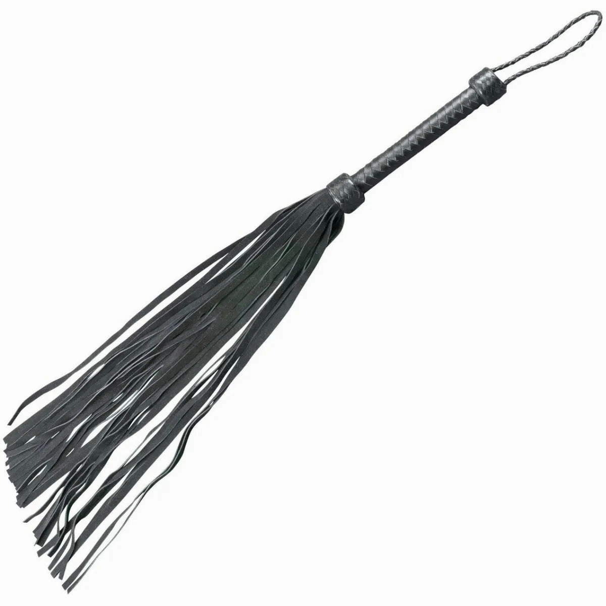 Whip - Leather 30" Suede 36 Tail Flogger