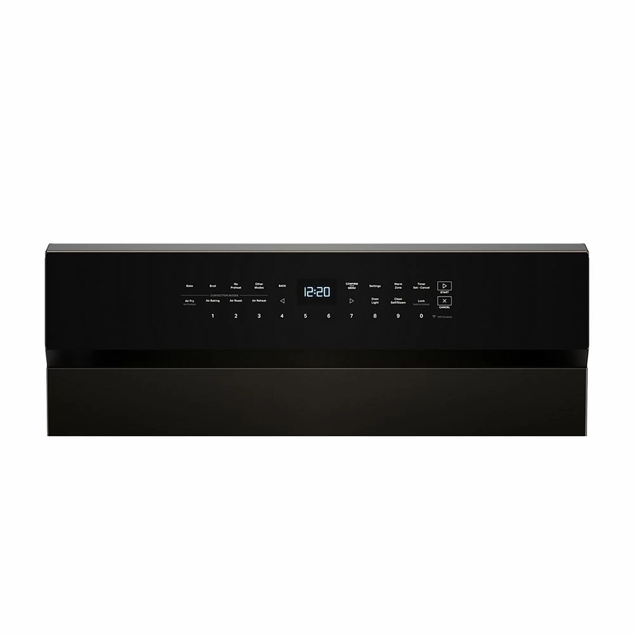 Whirlpool Print Resistant Black Stainless Electric Freestanding Range (5.3 Cu.Ft.) - YWFES7530RV