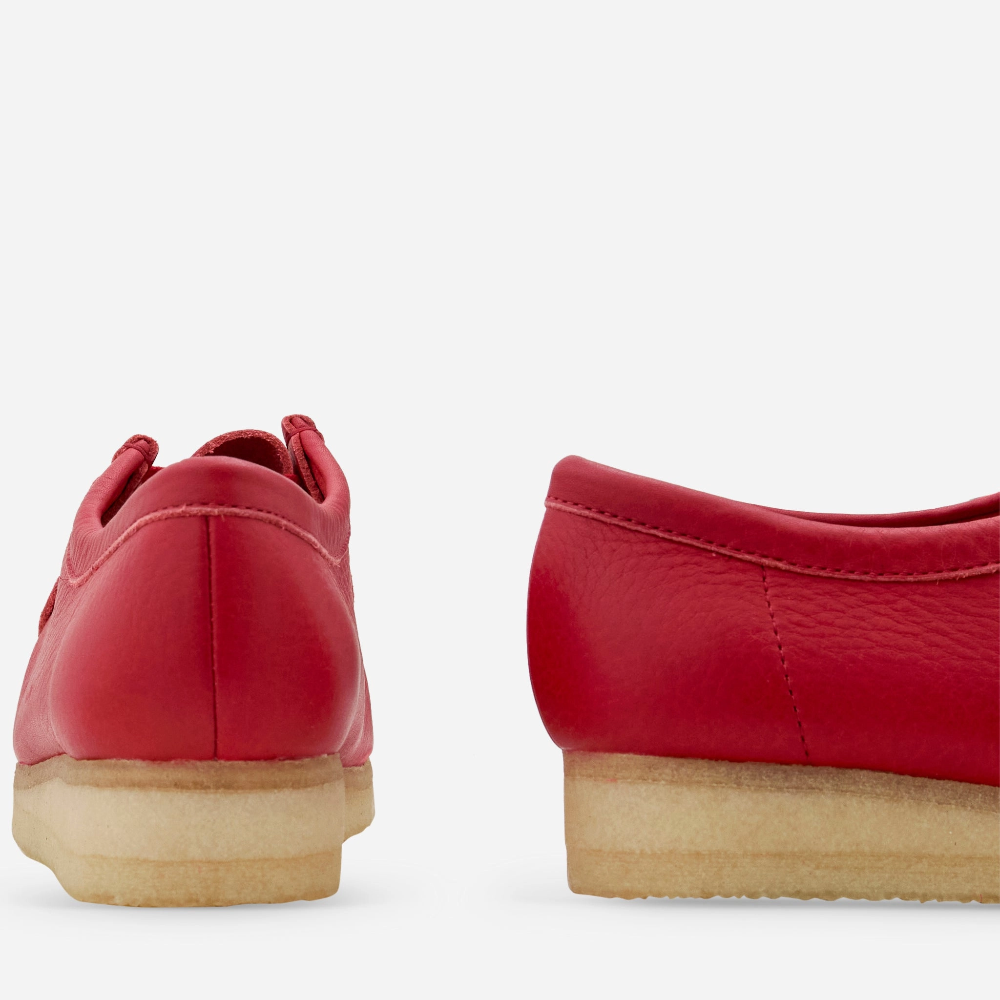 Women's Wallabee Red Leather