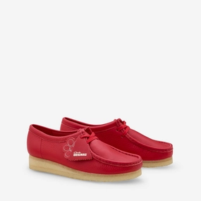 Women's Wallabee Red Leather
