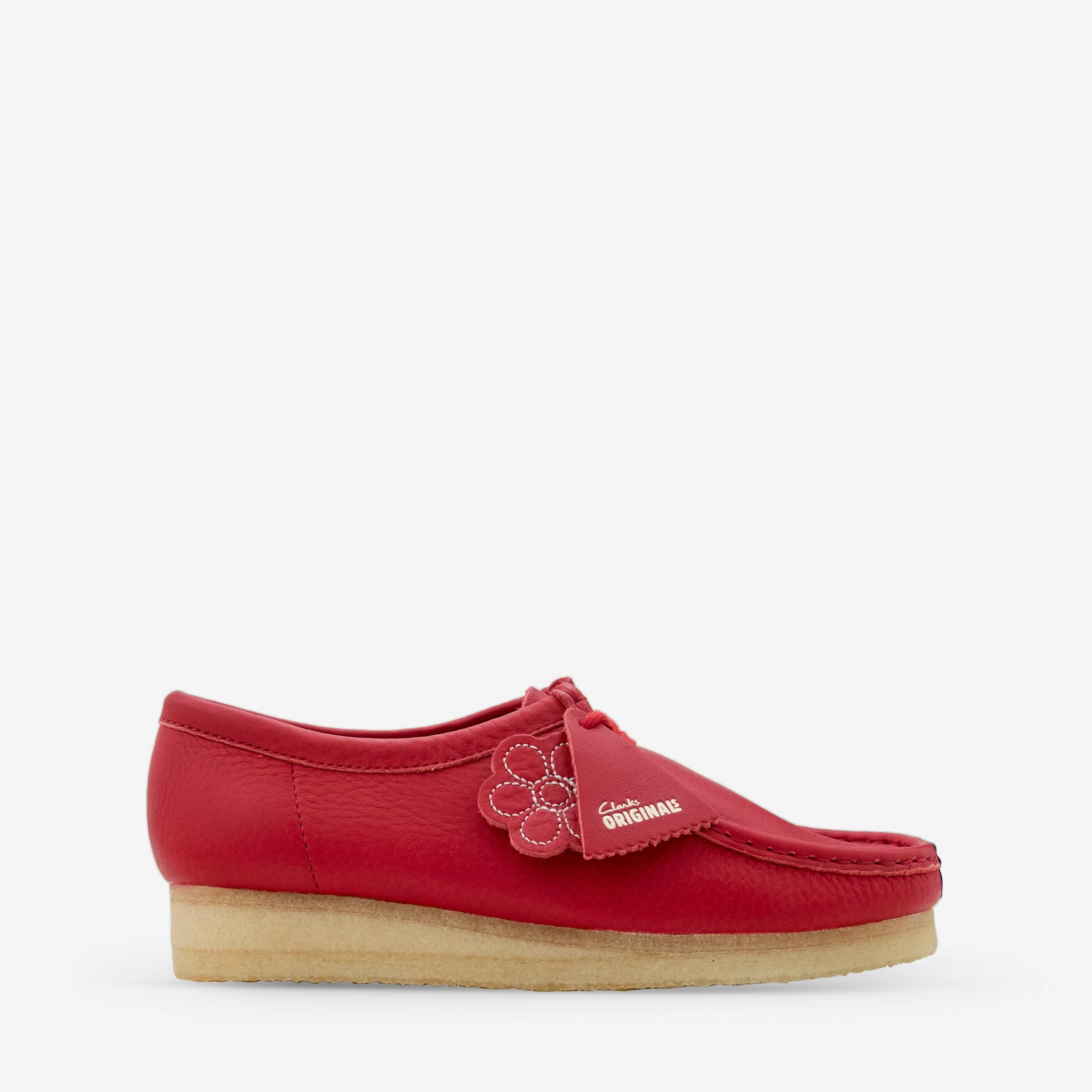 Women's Wallabee Red Leather