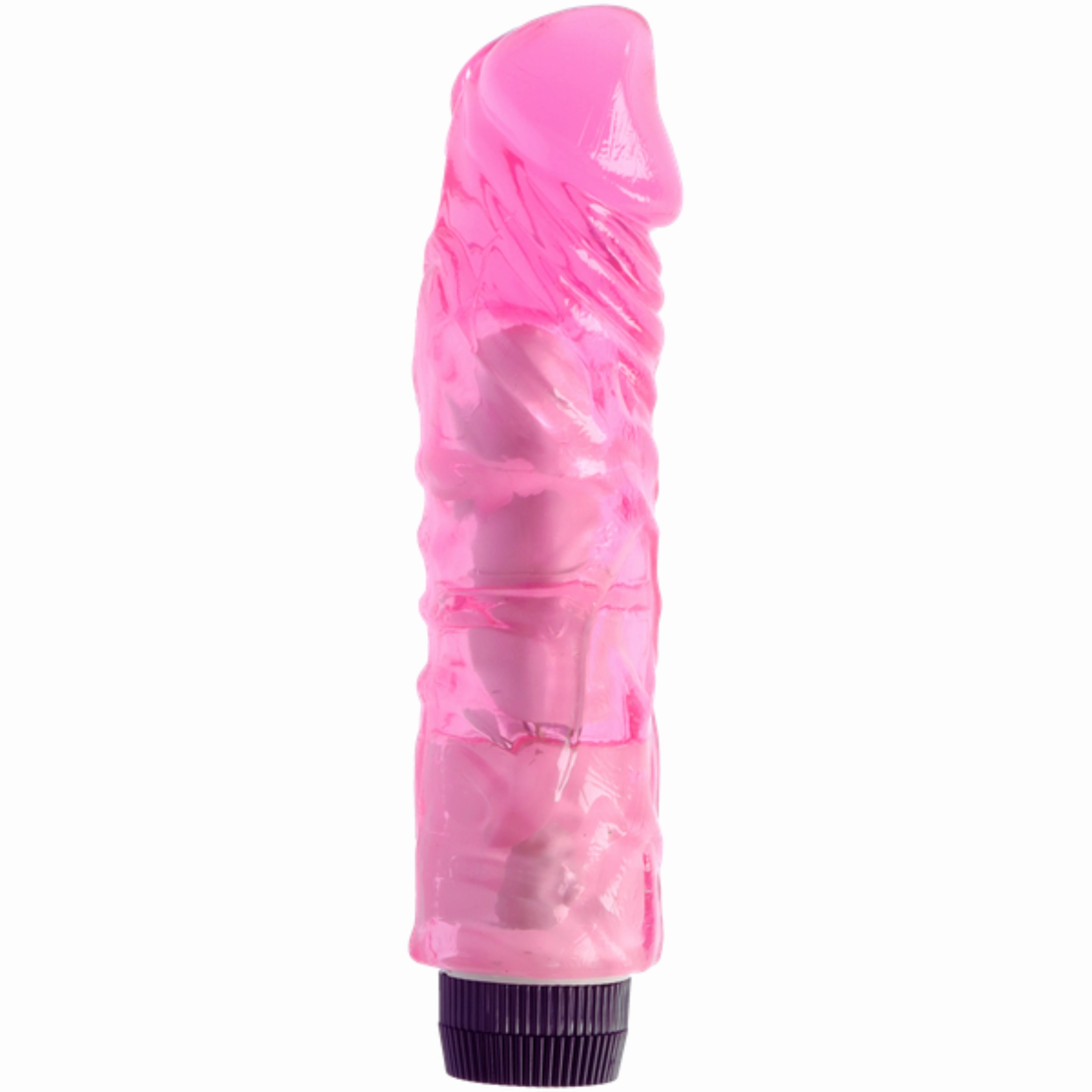 X-Tra Thick Vibrating Dildo - Over 2 Inches Thick!