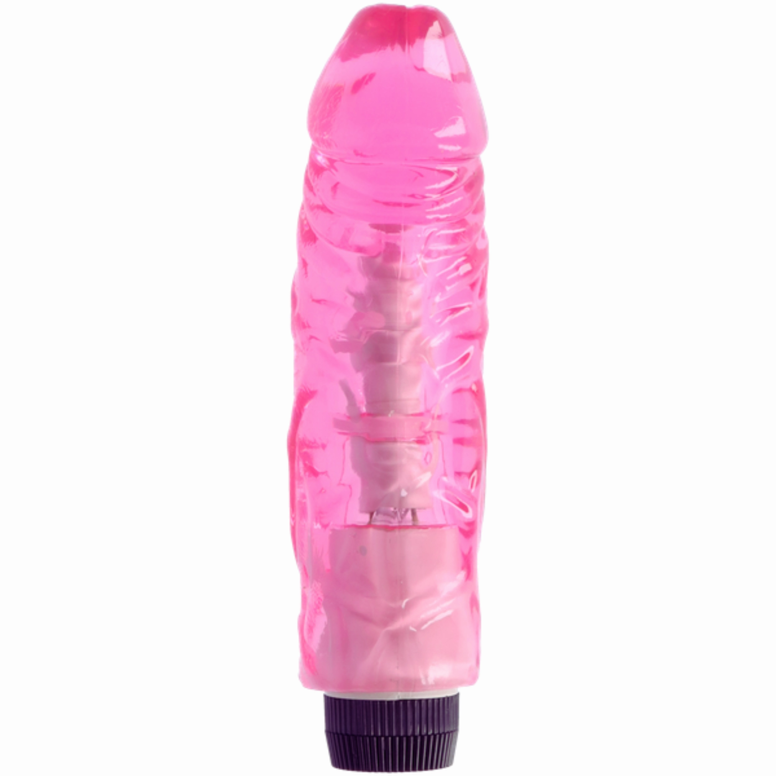 X-Tra Thick Vibrating Dildo - Over 2 Inches Thick!